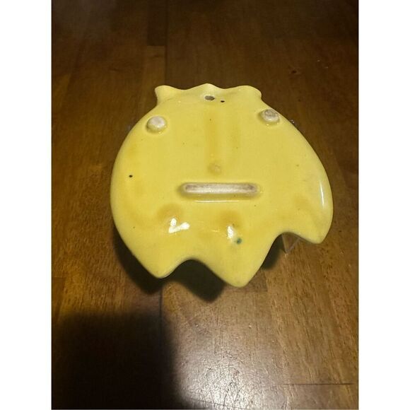 Vintage Painted Ceramic Banana Spoon Rest Kitchen Decor 6” - Picture 5 of 7